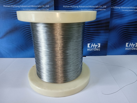 Stainless Steel Composite Wire With FEP Coating F316L+ FEP As RFID Antenna In Tag