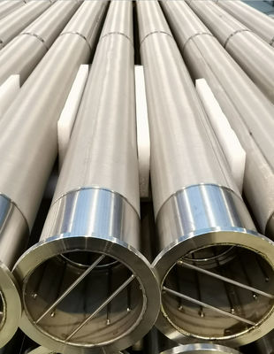 1 Micron Sintered Metal Filter , Shock Proof Sintered Woven Wire Mesh Filter