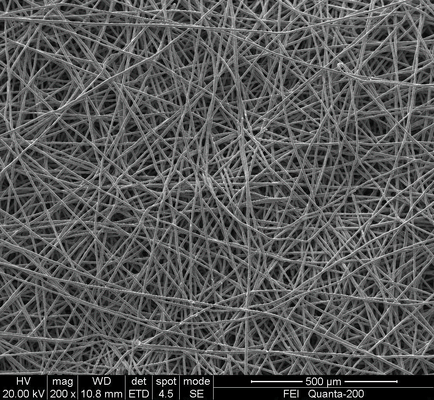 High Porosity Ultra Fine Titanium Fiber Porous Felt Uniform Pore Size Distribution